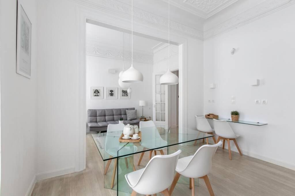 Athens Center Modern Apt in Art Nouveau Building Extérieur photo